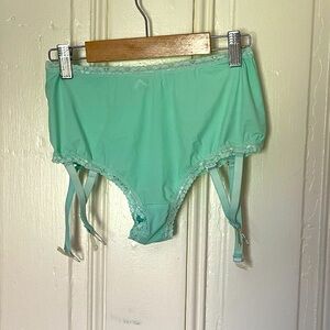 Vintage panties bloomers with garters